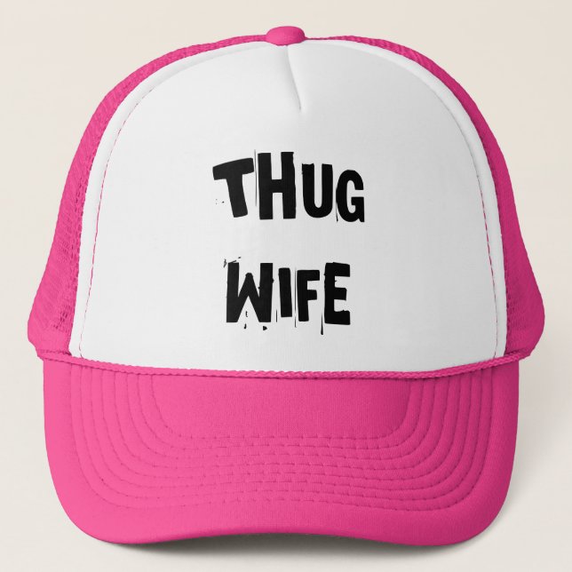 Boné Thug Wife (Frente)