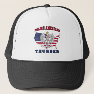 Boné Thurber Texas Polonês Americano
