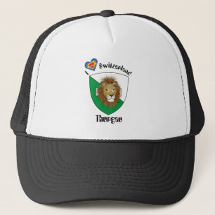 Boné Thurgau Suíça Suisse Svizzera Switzerland gorro