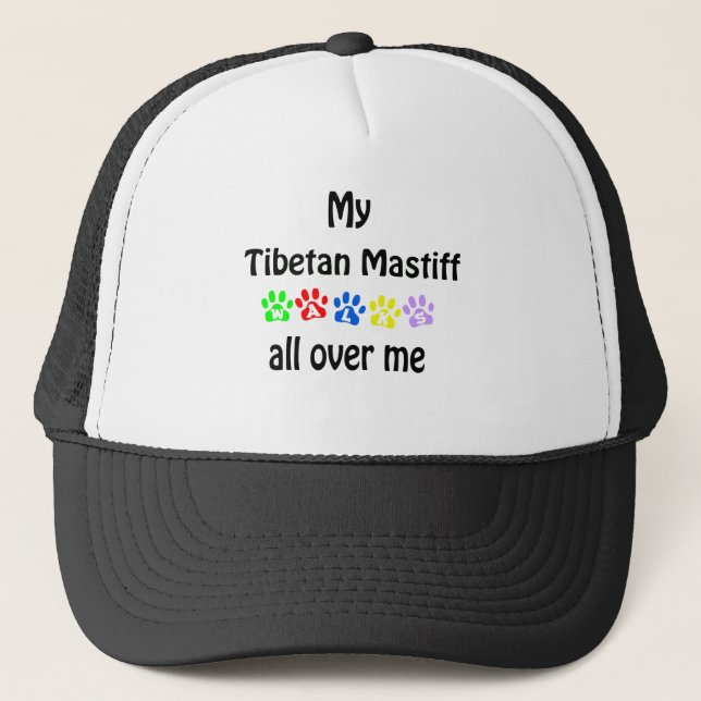 Boné Tibetano Mastiff Walks Design (Frente)