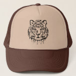 Boné Tiger Stencil<br><div class="desc">Tiger Stencil Trucker Hat</div>