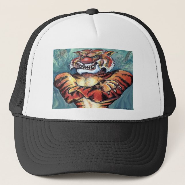 Boné Tigre Muscular (Frente)