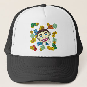 Boné Tillie, símbolos, e bilhetes