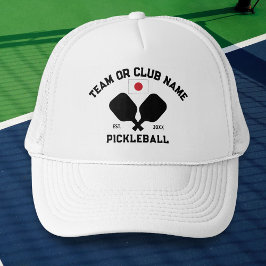 Boné Time de Pickleball Clube Japão Bandeira Japonesa P