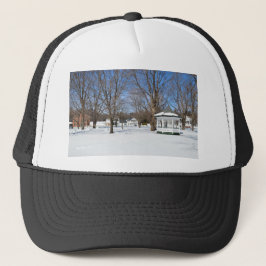 Boné Típica Cidade de Vermont no Inverno