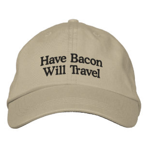 Boné Típica de Bacon Will Viagem