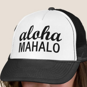 Boné Tipografia Clássica Aloha Mahalo
