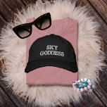 Boné Tipografia da Deusa Céu, Wanderlust, Simples<br><div class="desc">Tipografia da Deusa Céu,  Wanderlust,  Boné Simples Bordado de Baseball. Ignore sua paixão pela aventura com nosso boné Wanderlust. Este boné na moda apresenta um design que fala ao coração de cada entusiasta do viagem. Copyright Soar Em Designs De Estilo.</div>
