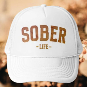 Boné Tipografia Sober Life