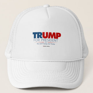 Boné Tipografia Trump para Presidente Presente Novidade