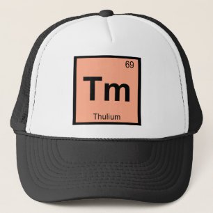 Boné Tm - Química do Túlio Símbolo da Tabela Periódica