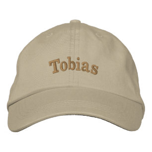 Boné "Tobias" Nome Masculino Bordado,