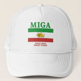 Boné Toca MIGA – Faça o Irã Grande Novamente.