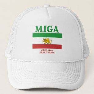 Boné Toca MIGA – Faça o Irã Grande Novamente.
