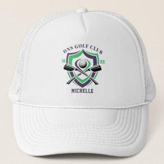 Boné Toca Personalizada Vintage Crest Golf Cap
