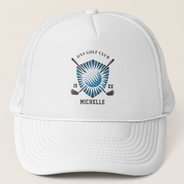 Boné Toca Personalizada Vintage Crest Golf Cap (Frente)