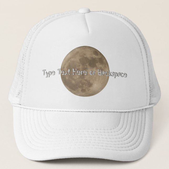 Boné Tocas Lunares Personalizadas Tocas de Caminhoneiro (Frente)