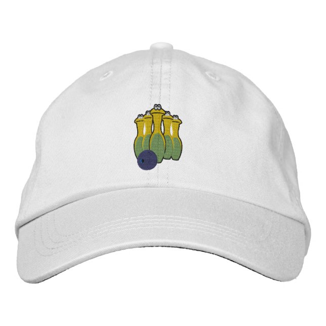Boné Tocos de Boliche de Sapo Bordado (Frente)