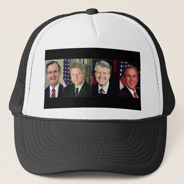 Boné Todos Juntos/George H. W. Bush/Bill Clinton (Frente)
