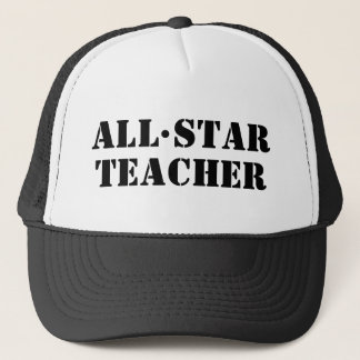 Boné Todos Os ・ Star Teacher™ Trucker Hat (Personalize-
