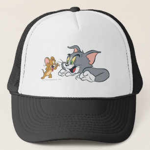 Boné Tom e Jerry fazem as caras