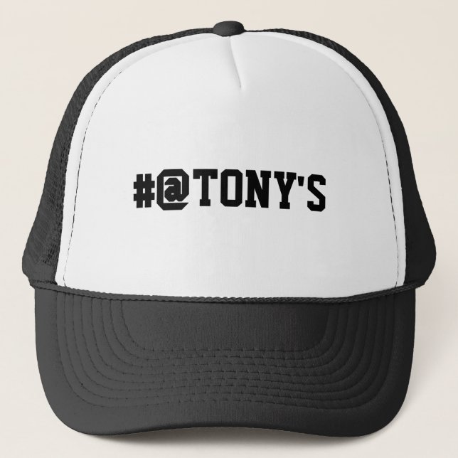 BONÉ #@TONY'S (Frente)