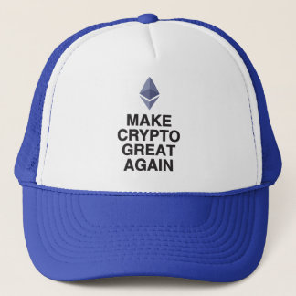 Boné Tornar Excelente Crypto Novamente Étero