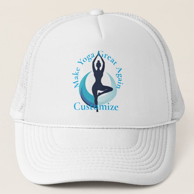 Boné Tornar Excelente Yoga Novamente Thunder_Cove (Frente)