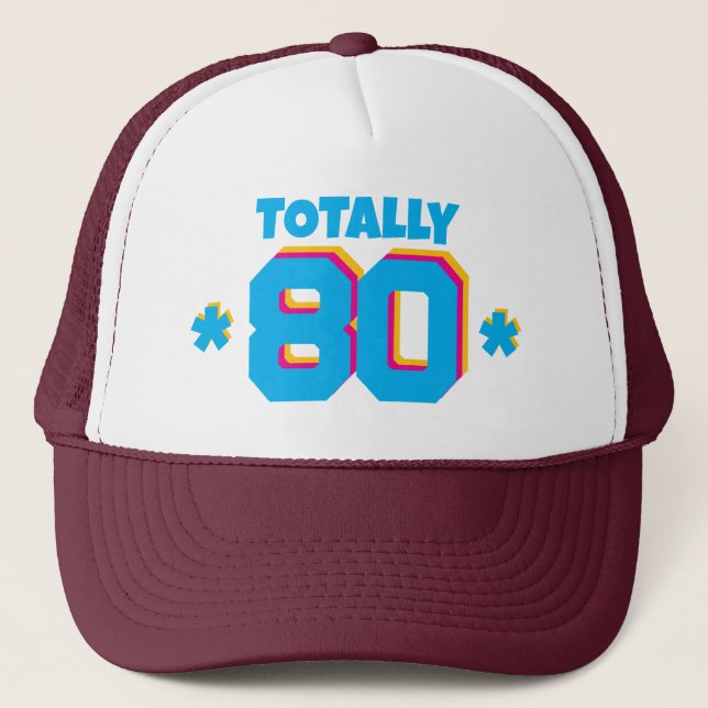 Boné Totalmente 80 Trucker Hat (Frente)