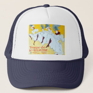 Boné Toulouse Lautrec Yellow Dancing Girl Poster