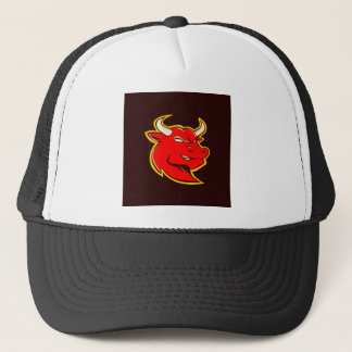 Boné touro vermelho