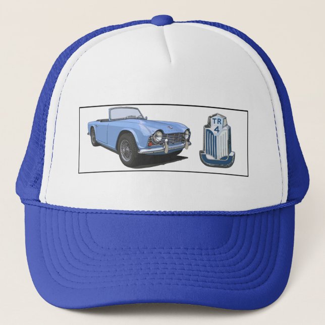 Boné TR4 azul (Frente)