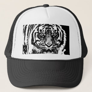 Boné Trabalho de arte de Olhos de Borneo Tiger Borneo W