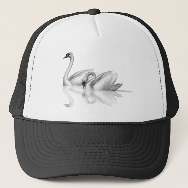 Boné Tracker Hat com Swans (Frente)