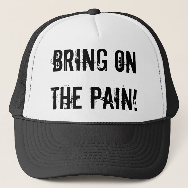 Boné Traga no chapéu da dor (TM) (Frente)