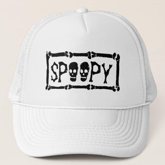 Boné Traje de SPOOPY o Dia das Bruxas (Frente)