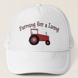 Boné Trator dos fazendeiros de Lil que cultiva para um