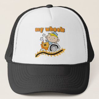 Boné Trator meus camiseta e presentes das rodas