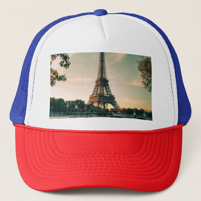 Boné Travesseiro decorativo da torre Eiffel (Frente)