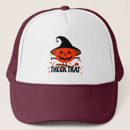 Boné Treck Trat Pumpkin sorrindo
