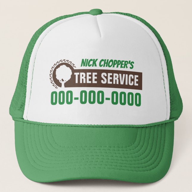 Boné Tree Service Trucker Hat (Frente)