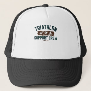 Boné Treinador da família Triathlon Support Crew
