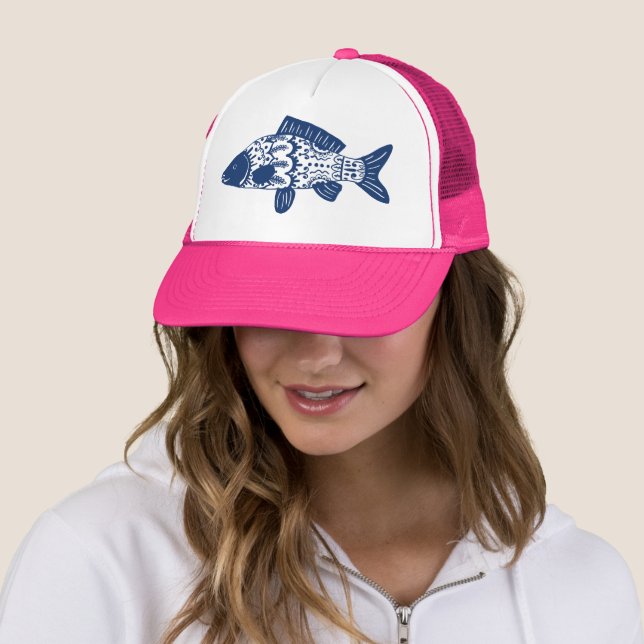 Boné Trendy Bohemian Floral Fish (In Situ)