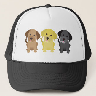 Boné Três Retrievers de Labrador