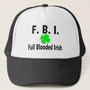 Boné Trevo completo do irlandês do FBI Blooded