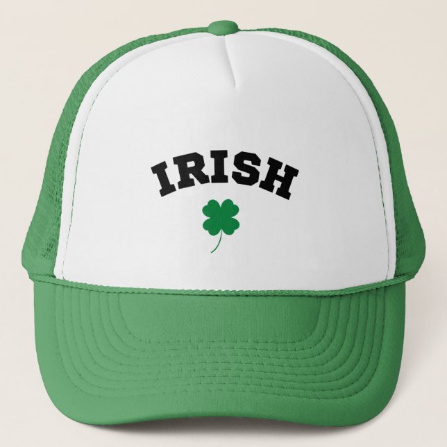 Boné Trevo de São Patrício Irlandês (Frente)
