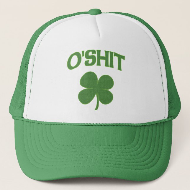 Boné Trevo do irlandês de O'Shit (Frente)