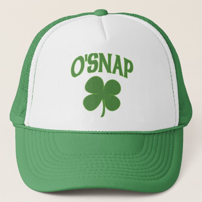 Boné Trevo do irlandês de O'Snap (Frente)