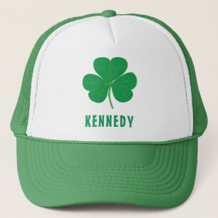 Boné Trevo Verde Shamrock Irlanda Costume Irlandês Nome
