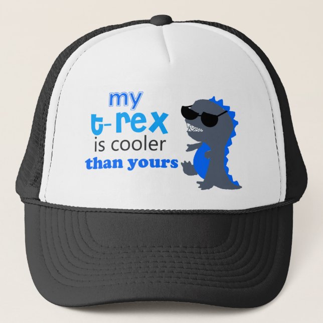 Boné Trex da camisa do dinossauro de T-rex (Frente)